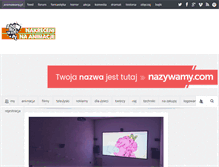 Tablet Screenshot of animowany.pl